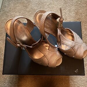 EUC Coach heels with box.